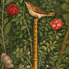 Die Nachtigall und die Rose / Photo: © KI generiert Die Nachtigall und die Rose